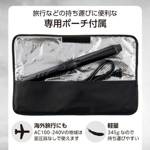 テスコム カールアイロン ブラック TM363A-K-イメージ7