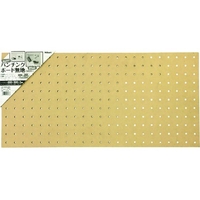 光 パンチングボード 無地(MDF) 600×300×3mm FC614FN-1135947