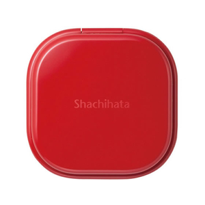 シヤチハタ 速乾シヤチハタ朱肉コンパクトタイプ30号 赤 F809323-MQC-30-2-イメージ1