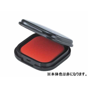 シヤチハタ 速乾シヤチハタ朱肉コンパクトタイプ30号 赤 F809323-MQC-30-2-イメージ3