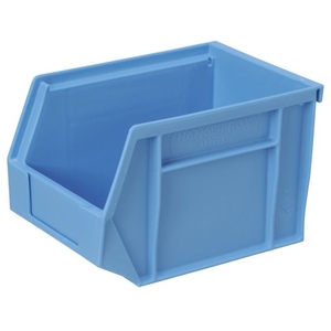 ＤＩＣプラスチック HB型コンテナ HB-2 外寸:W200×D140×H130 青 ブルー2.6140200130 FC157GF-7224397-イメージ1