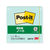 3M ポスト・イット ノート 再生紙 75×75mm グリーン 1冊 F808159-654RP-GN-イメージ1