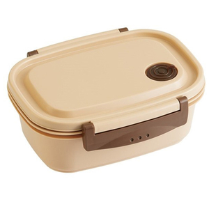 スケーター ラク軽弁当箱 Ｍ ベージュ XPM4ﾗｸｶﾙﾍﾞﾝﾄｳﾊﾞｺMﾍﾞ-ｼﾞﾕ-イメージ1