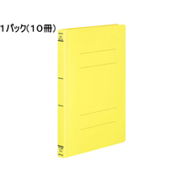 コクヨ フラットファイル(PPワイド) A4タテ とじ厚25mm 黄 10冊 1パック(10冊) F835901-ﾌ-HW10NY