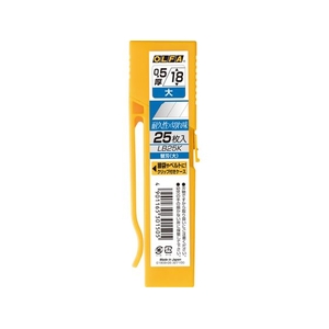 オルファ カッター 替刃 大 25枚 FCB837H-LB25K-イメージ1