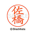 シヤチハタ ネームペン用ネーム シルバー 既製 佐橋 FC46961-X-GPS-1190