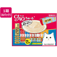 いなば CIAO ちゅーる まぐろ・かつおバラエティ 14g×40P入 8袋 FC027SU