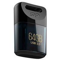シリコンパワー USBフラッシュメモリ(64GB) 防水仕様 ネイビースケルトン SP064GBUF3J06V1D