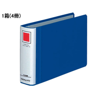 コクヨ チューブファイル〈エコツインR〉B6ヨコ とじ厚30mm 青 4冊 1箱(4冊) F835977-ﾌ-RT638B