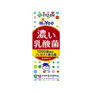 伊藤園 朝のYOO 濃い乳酸菌 200ml FC90375-イメージ1