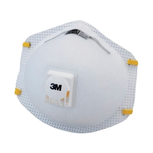3M 使い捨て式防じんマスク 8511 DS2 排気弁付き 10枚入 FC121XN-2568009-イメージ1