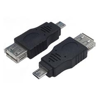 変換名人 USB2．0 A(メス)→microUSB(オス) 変換プラグ USBAB-MCA