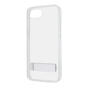 レイアウト iPhone 16e用Like standard スタンド付き 衝撃吸収 バンパー ハイブリッドケース クリア RT-P50STA1/CM-イメージ1