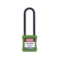 IFAM/ロックアウト用南京錠 ナイロン製シャックル ツル長 緑 0 44846 FC307VC-3860970