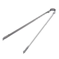 キャプテンスタッグ レスト ステンレス簡単炭バサミ 45mm M7632ｽﾃﾝﾚｽｶﾝﾀﾝｽﾐﾊﾞｻﾐ45CM