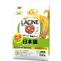 日本ペットフード 肥満が気になる日本猫 600g ラシーネ ﾗｼ-ﾈﾋﾏﾝｶﾞｷﾆﾅﾙﾆﾎﾝﾈｺ600G