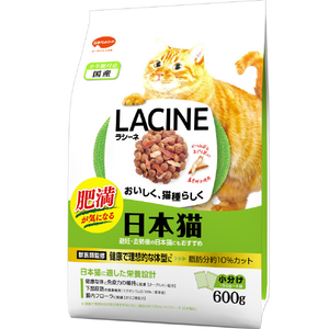 日本ペットフード 肥満が気になる日本猫 600g ラシーネ ﾗｼ-ﾈﾋﾏﾝｶﾞｷﾆﾅﾙﾆﾎﾝﾈｺ600G-イメージ1