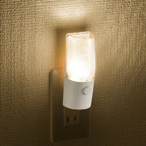 オーム電機 スイッチ式LEDナイトライト NIT-ALA6PCL-WL-イメージ2