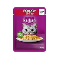 マースジャパン カルカンパウチ 味わいチキン ビーフ入り 60g FCD030G