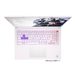 MSI ゲーミングノートパソコン Crosshair A16 HX MLG Edition E8W ステラホワイト CROSSHAIRA16MLGE2900JP-イメージ5