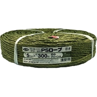 ユタカメイク PSロープ ODグリーン 5mm×300m FC083FY-1151331