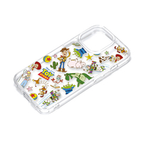 PGA iPhone 15 Pro用クリアハイブリッドケース トイ・ストーリー PG-D23BPT13TOY