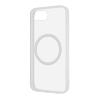 レイアウト iPhone 16e用Like standard MagSafe対応 マグネットアクセサリー対応 衝撃吸収 バンパー ハイブリッドケース クリア RT-P50MG2/CM