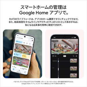 Google Google Nest Cam Indoor(電源アダプター式 / 第 3 世代) Snow GA09973-JP-イメージ7