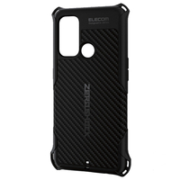 エレコム OPPO Reno5 A用ソフトケース ZEROSHOCK グリップ ブラック PMWO212ZEROGBK