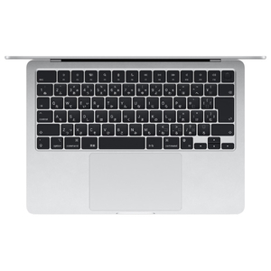 Apple 13インチMacBook Air： 8コアCPUと10コアGPUを搭載したApple M3チップ 8GB 512GB SSD シルバー MRXR3J/A-イメージ2