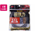 3M スコッチ 超強力両面テープ プレミアゴールド粗面用12mm 20巻 FCV3385-SPR-12R