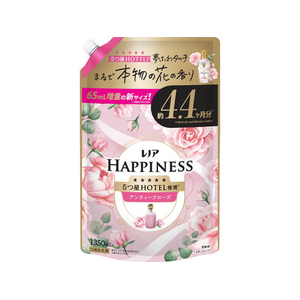 Ｐ＆Ｇ レノアハピネス 夢ふわタッチ アンティークローズ 詰替 超特大 1350mL FCK724C-イメージ1