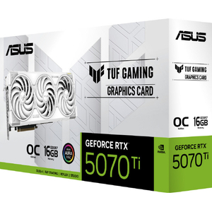 ASUS グラフィックカード TUF Gaming WHITE TUFRTX5070TIO16GWHITEG-イメージ9