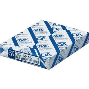 コクヨ KB用紙 レター 64g／m2 500枚 F818976-KB-L31TN-イメージ1