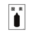 日本緑十字社 緑十字/高圧ガス標識 酸素 高103 エンビ FC842FW-8248000-イメージ1