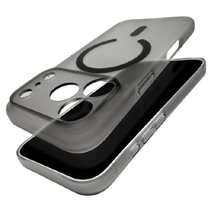 ラスタバナナ iPhone18 Pro/17Pro用 ＡＥＲＩＧ　ＬＩＧＨＴ　ＰＣ　磁力充電対応 フロストブラック 9649IP6BPCMFBK-イメージ1