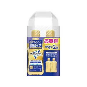 アース製薬 モンダミン プレミアムケア ゴールドミント 1000mL×2本 FCF923T-イメージ1