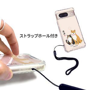 abbi FRIENDS Google Pixel 8用しばたさん ハイブリッドケース 子犬 ABF26633P8-イメージ14