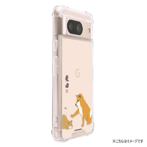 abbi FRIENDS Google Pixel 8用しばたさん ハイブリッドケース 子犬 ABF26633P8-イメージ3