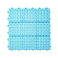 トラスコ中山 抗菌・防炎ジョイントスノコ ブルー FC365JH-1245803