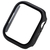 エレコム Apple Watch(45mm)用フルカバーケース プレミアムゴリラガラス 高透明 ブラック AW-22AFCGOBK-イメージ1