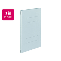 コクヨ フラットファイル(二つ折りタイプ) A4タテ 青 10冊 1パック(10冊) F835869-ﾌ-VF10B