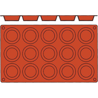 BOURGEAT/ガストロフレックス タルトレット L 1枚 2579.25(15ヶ取) FC139LV-7385400