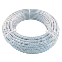 トラスコ中山 TRUSCO JIS規格品メッキ付ワイヤロープ (6×24)Φ12mm×50m 1250112010.9 FC317EW-7599471