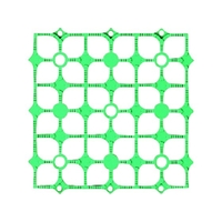 山崎産業 ジョイントスノコ ハイテックマット 緑 FC739JA-3937089
