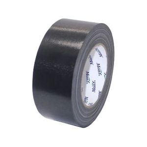 古藤工業 工事用布粘着テープ 幅50mm×長さ25m 黒 F052163-No.8002-イメージ1