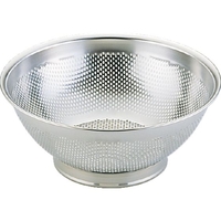 三宝産業 UK18-8 パンチング水切りザル 30cm 荒目 φ2.2 30cm320mm125mm FCL1317-032212030