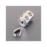 エスコ ワイヤークランプ ステンレス製 5mm FCV8589-EA638RC-8