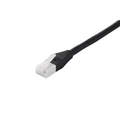 BUFFALO ツメの折れないLANケーブル　カテゴリー6　ストレート　スタンダードタイプ　2m ブラック BSLS6NU20BK2