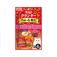 いなば CIAO クランキーちゅーる和え まぐろ・かつおアソート 7g×6P FCJ046J